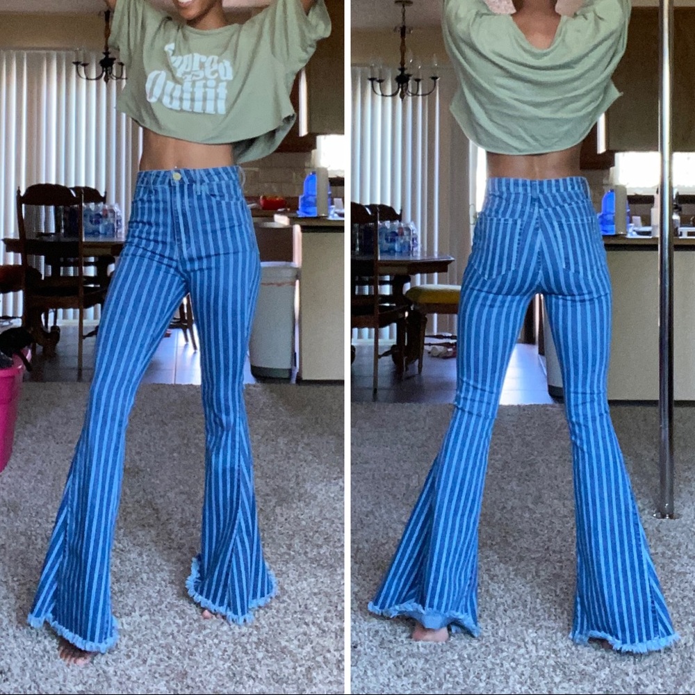 Show Me Your Mumu Striped Berkeley Bells